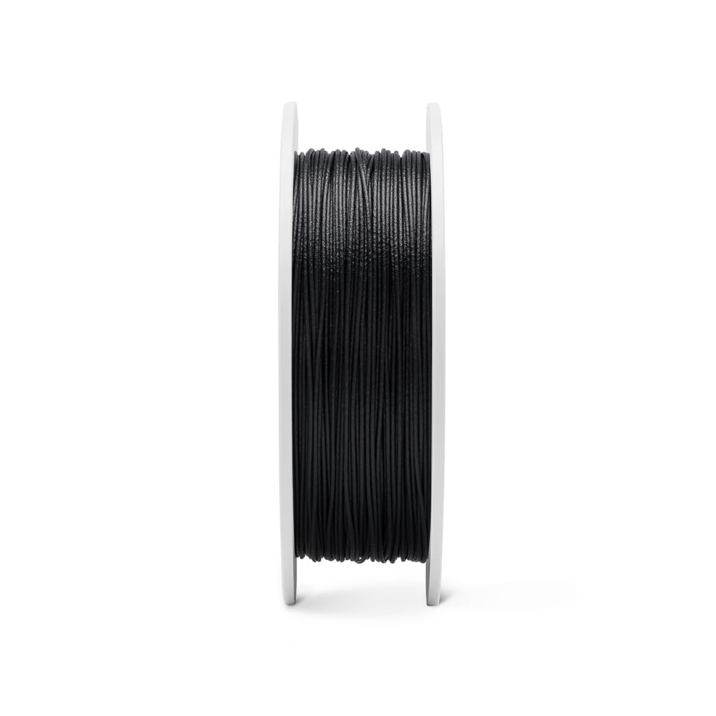 Fiberlogy Nylon PA12+CF15 Schwarz, 1,75 mm (± 0,02), 0,50 kg hochwertiges 15 % Kohlefaser-verstärkte
