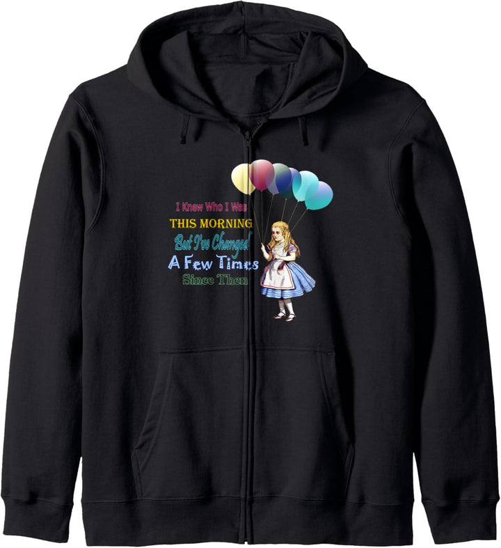 Alice In Wonderland Quote Celebration Kapuzenjacke