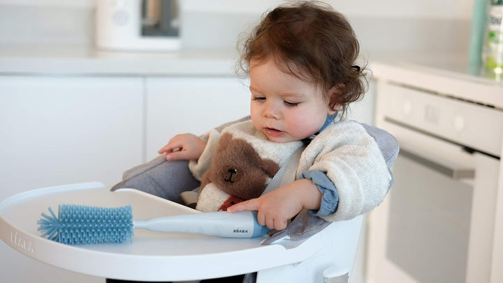 BÉABA, Baby-Geschenkset zur Geburt, Trockenständer für Babyflaschen, geräumig, Milchpulver-Portionie