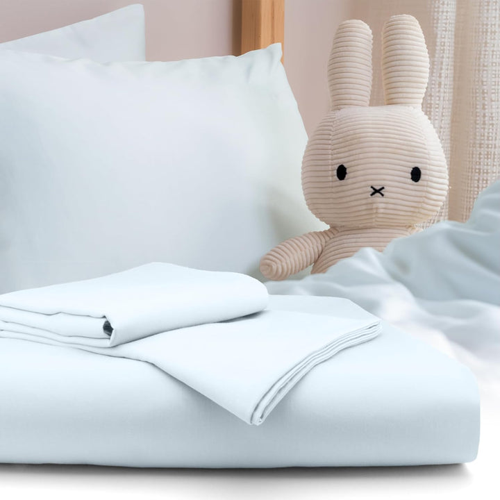 bo&button® Kinderbettwäsche, Mako Satin, 100% GOTS Bio Baumwolle, hochwertig, kuschelig weich, Fairt