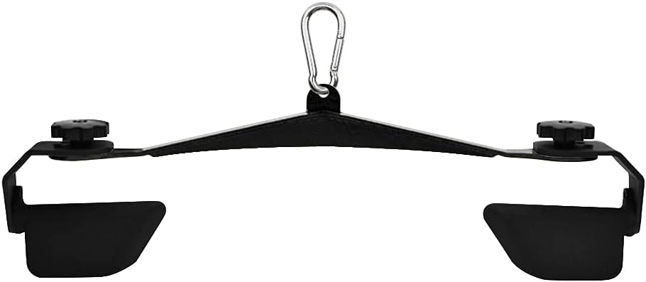 Rudergriff LAT Pull-Down-Aufsatz, Drehbar Fitnessturm Kabelzug Kabelzuggriff Fitness-Greifer für Gew