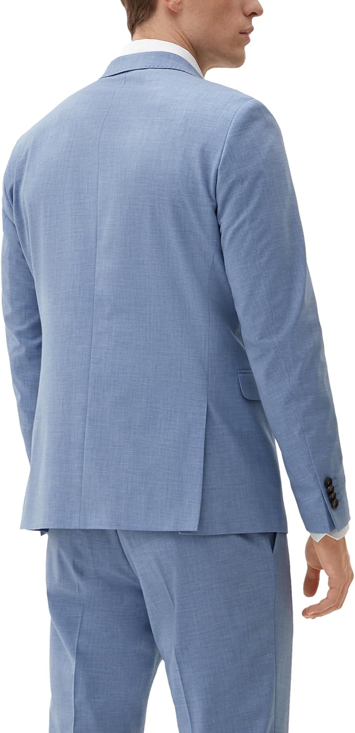 s.Oliver Herren Blazer, 46 52w3 Blau