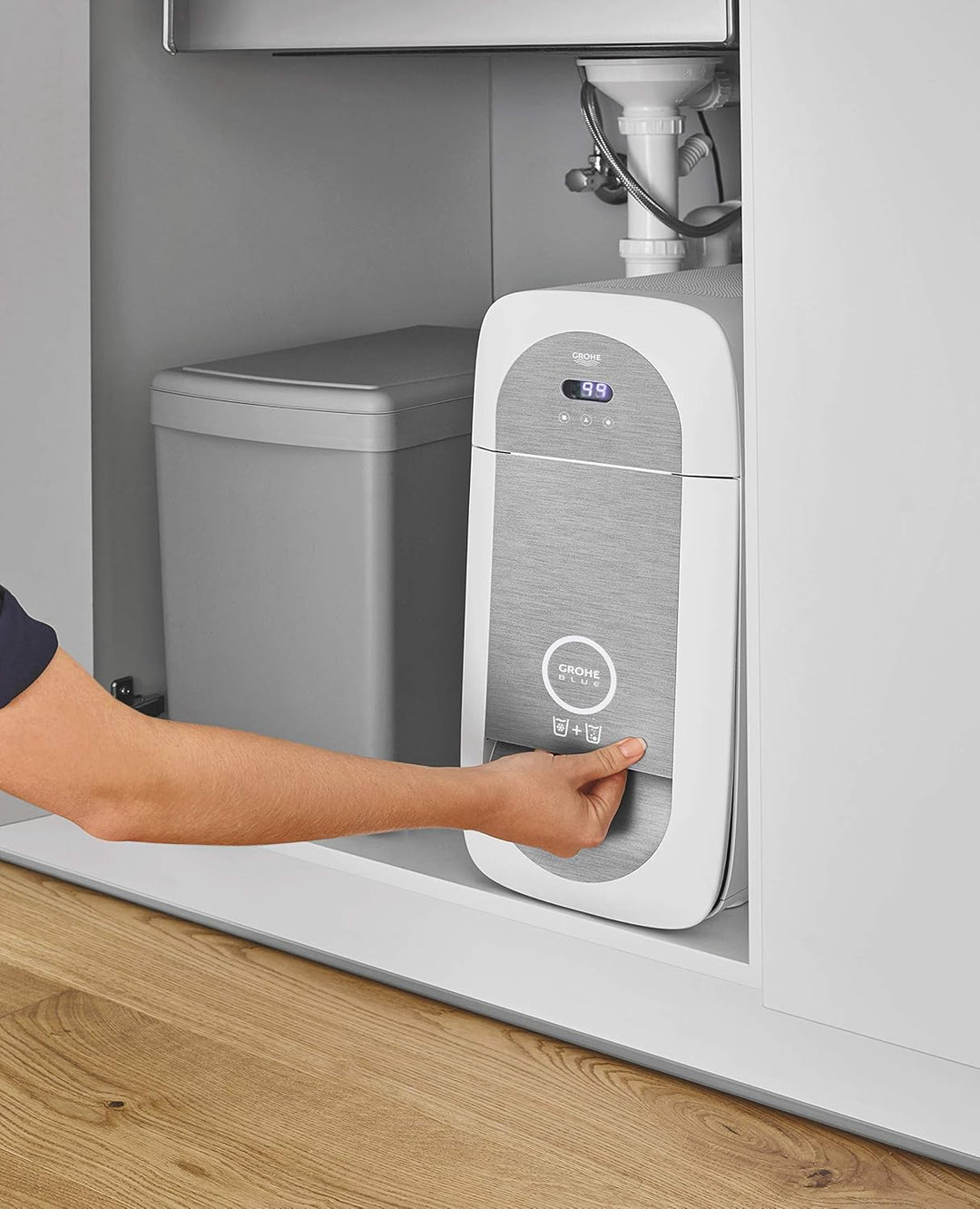 GROHE Blue Home - Kühler (180 Watt Kühleinheit, mit Bluetooth 4.0* und WIFI Datenkommunikation, für