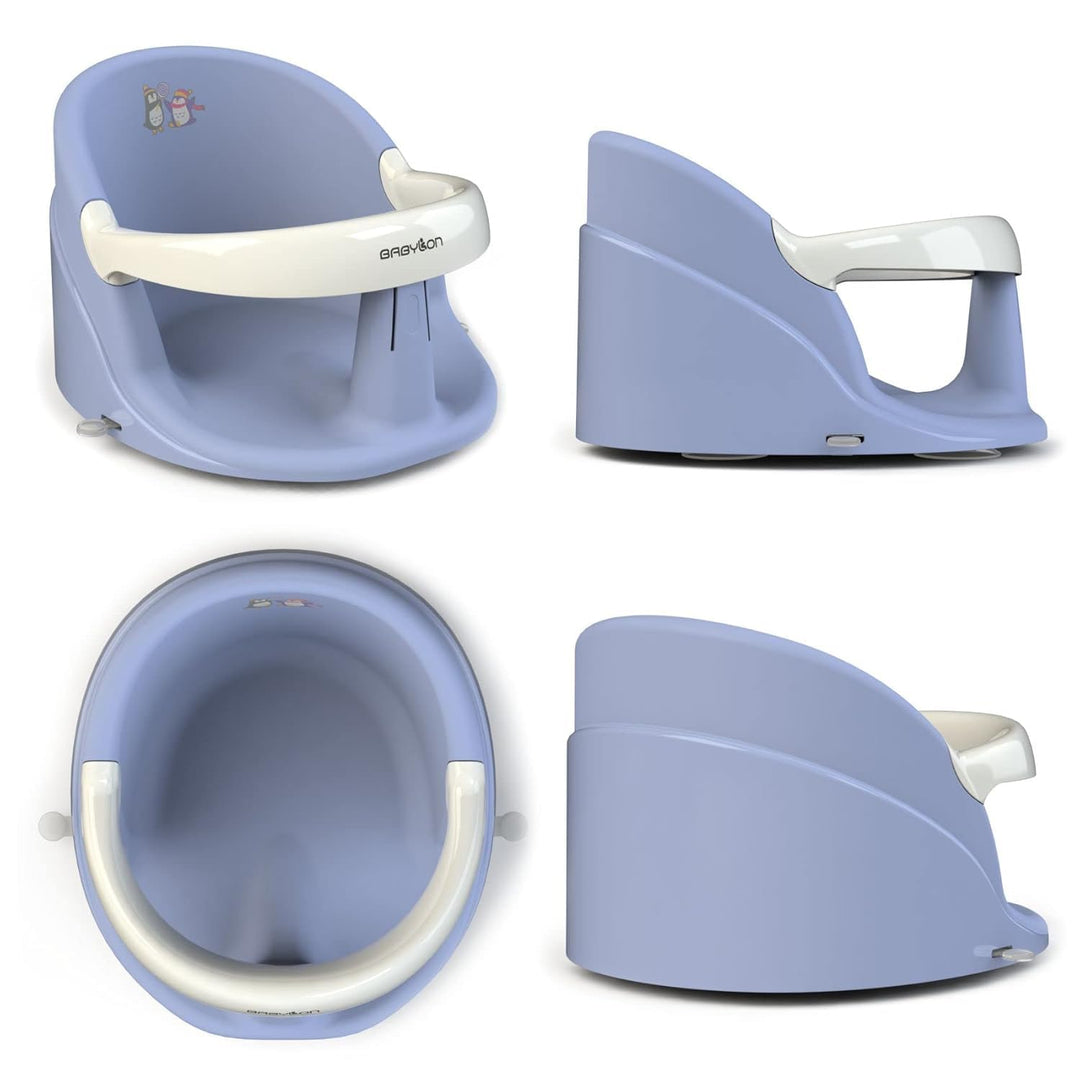BABYLON Baby Badesitz für Badewanne Nemo – Badewannensitz Baby ab 6 Monate – Rutschfester Baby Bath