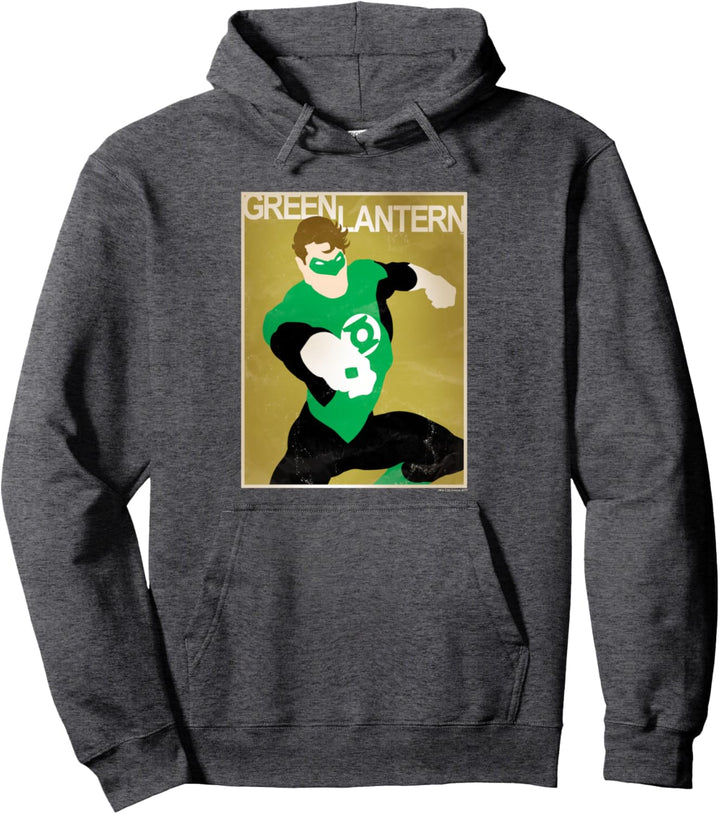 Green Lantern Simple Poster Pullover Hoodie