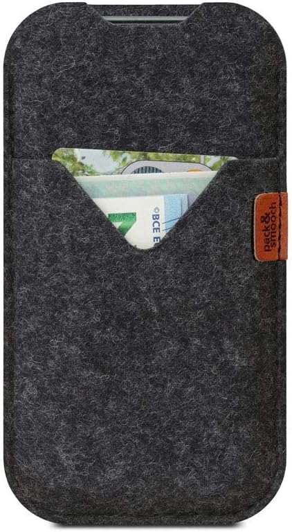 Pack & Smooch Hülle für iPhone 11 Pro Max/Xs Max/iPhone 8 Plus | Tasche Shetland | 100% Merino Wollf
