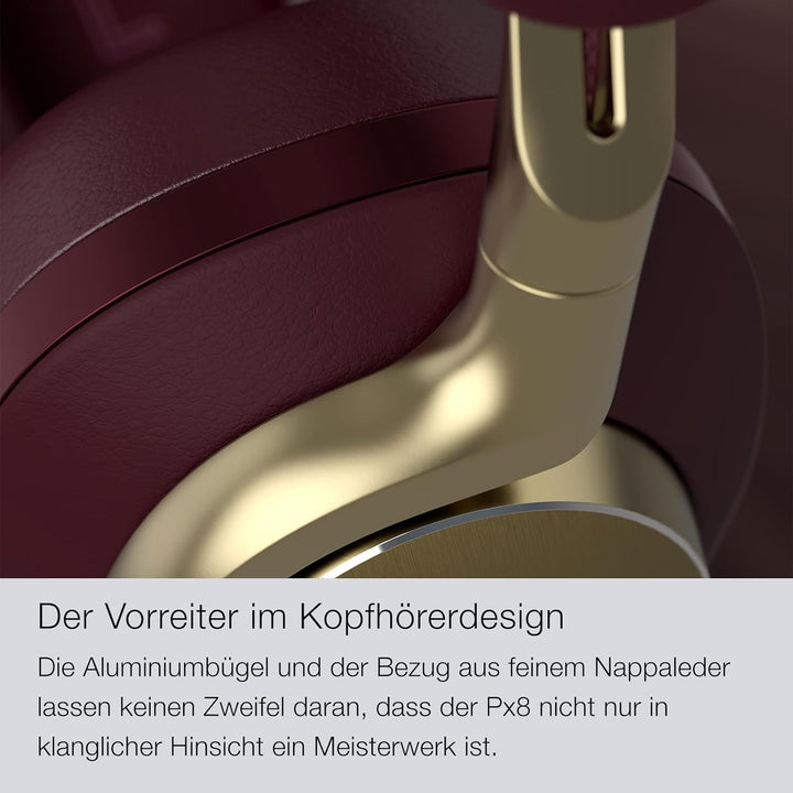 Bowers & Wilkins PX8 Flaggschiff-Over-Ear-Kopfhörer mit Geräuschunterdrückung, kabellos, Bluetooth 5