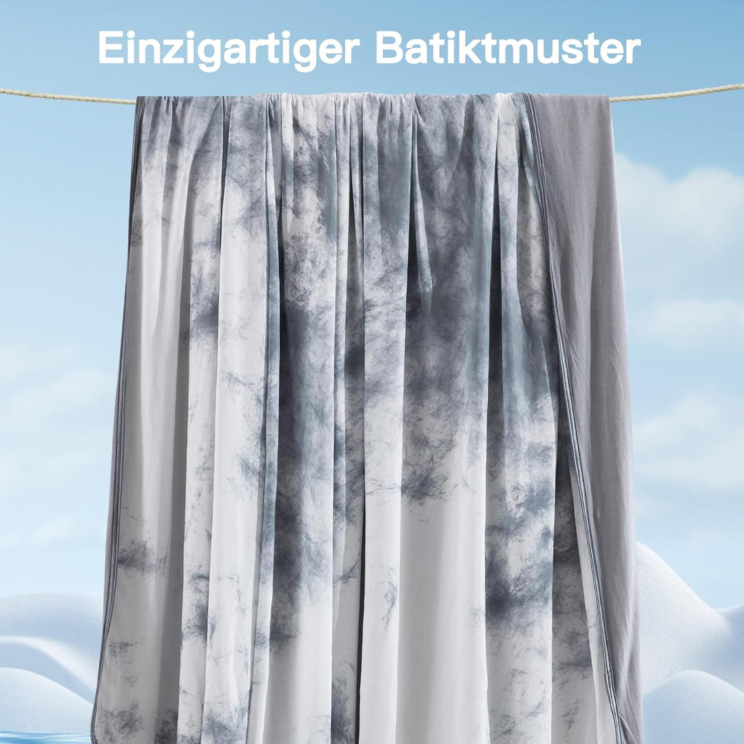 Elegear Kühldecke 2in1 Selbstkühlende Decke, Japanische Arc-Chill 3.0 Q-Max>0,5 leichte Sommerdecke