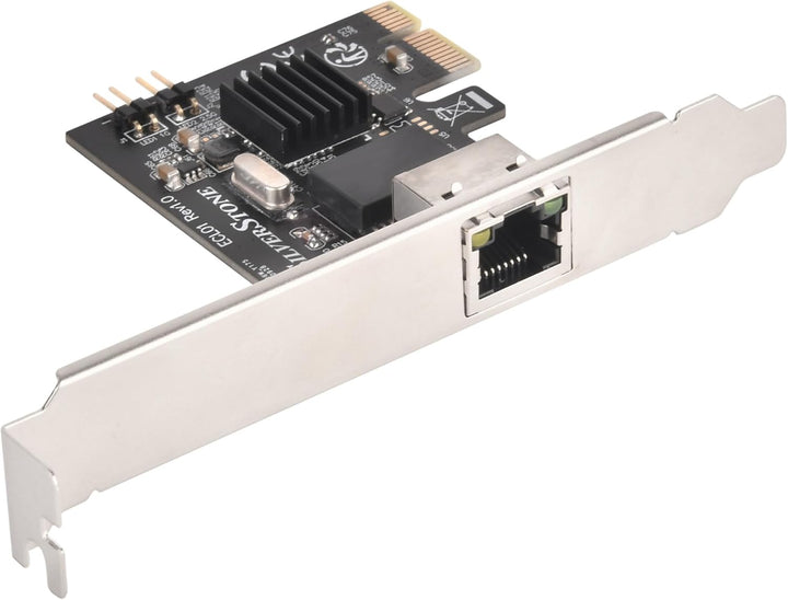 SilverStone Technology SST-ECL01 - RJ45-PCIe-Netzwerkschnittstellenkarte für 2, 5 Gbps