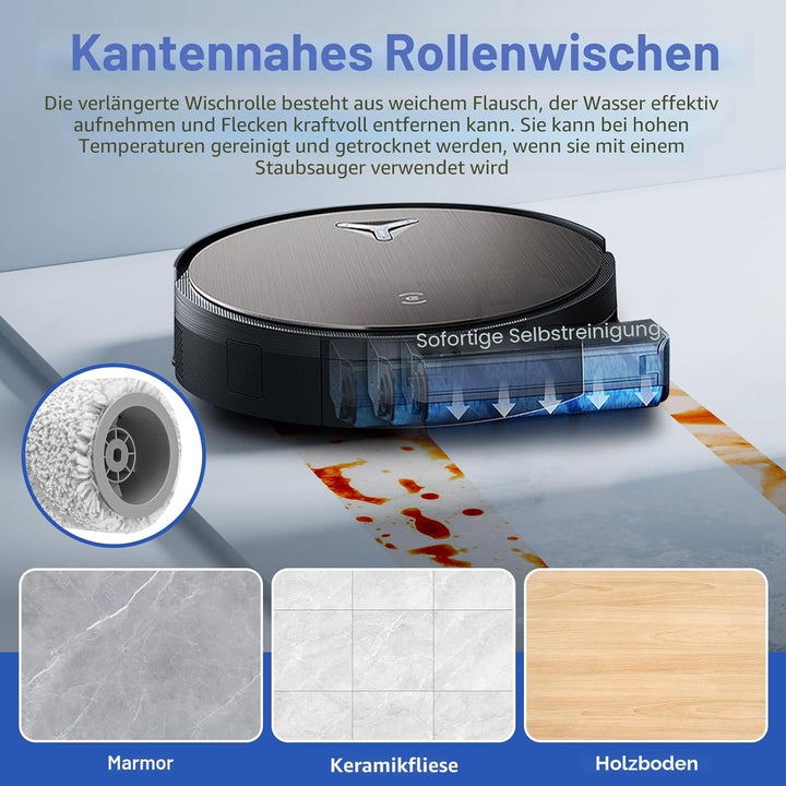 15 Stück Zubehör-Set für Ecovacs Deebot X11 OmniCyclone/ X11 Pro Omni/ X9 Pro Omni Staubsauger, Ersa