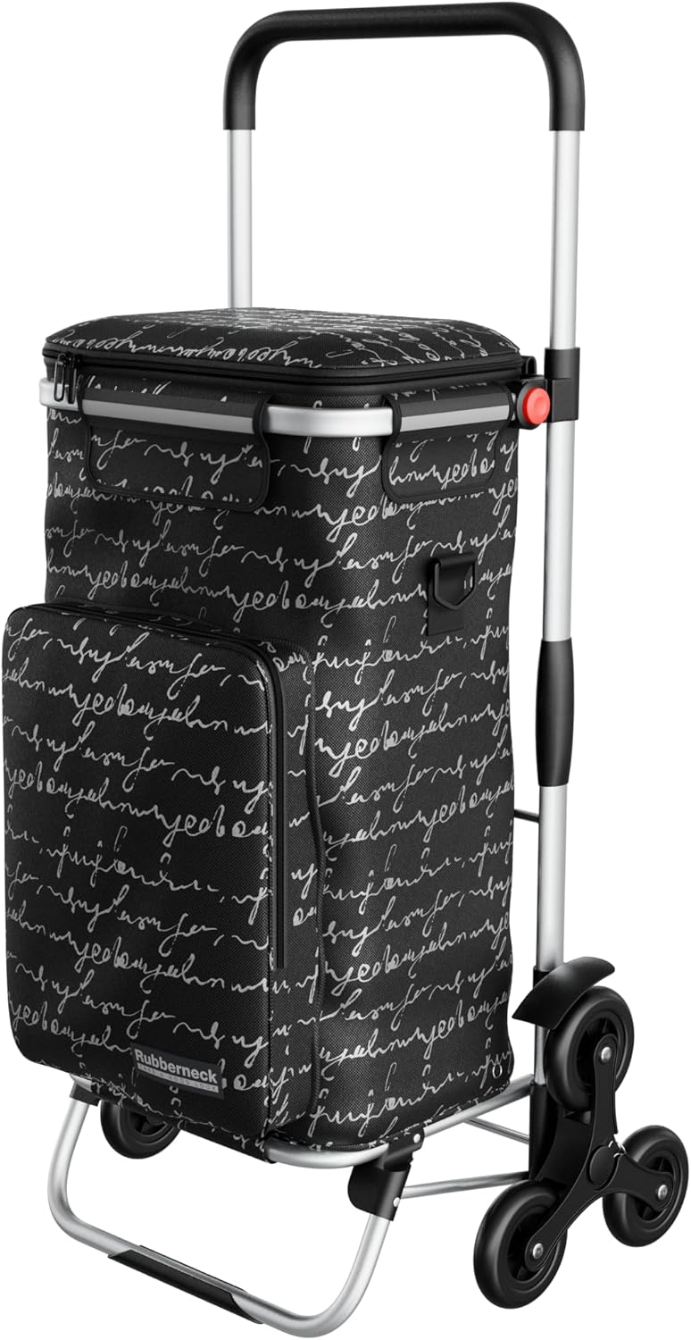 Rubberneck Ersatzteil Tasche für den Rubberneck Einkaufstrolley, Originalersatzteil, Schwarz/Rot/Bla