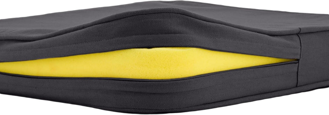 Orthopädisches Sitzkissen Minimalist - 100% Baumwolle mit Kaltschaum-Schaumstoff - Qualitatives Stuh