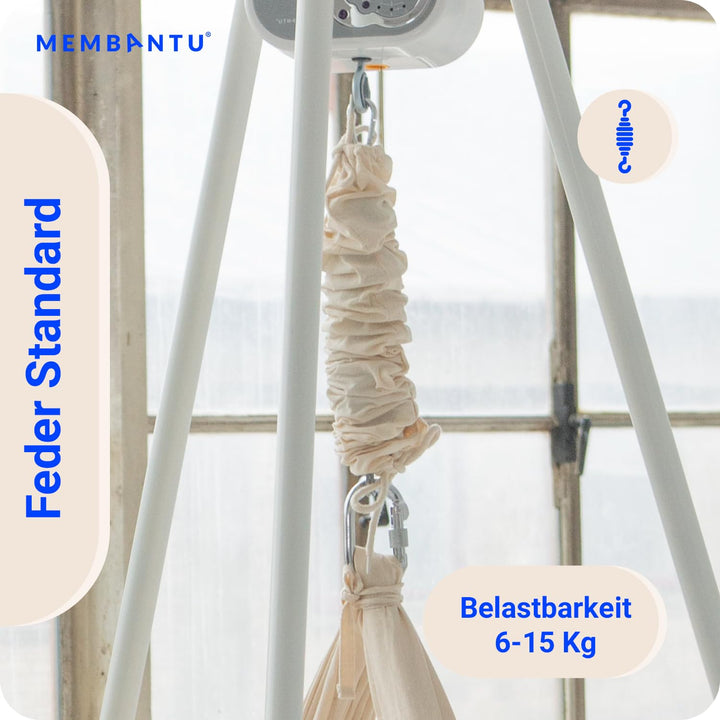 Membantu Babywiegen Feder für Federwiege (6-15 kg) | Schwingfeder Hängewiege Zubehör | Sanftes wiege