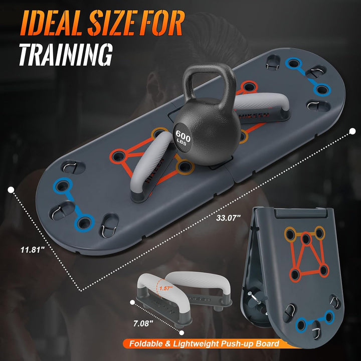 BOOSTEADY Push Up Board tragbare Push-Up-Bar Liegestütze Brett für effektives Training Multifunktion