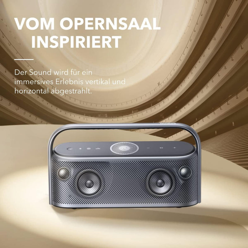 soundcore Motion x600 Bluetooth Lautsprecher, Lautsprecher Boxen Bluetooth mit Hi-Res Spatial Audio