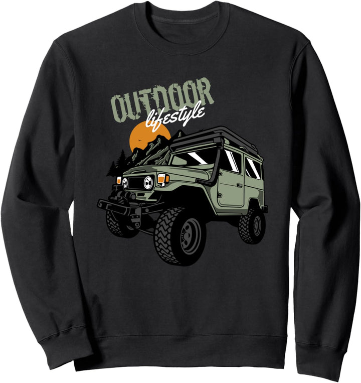 Outdoor Lifestyle Offroad Geländewagen Sweatshirt
