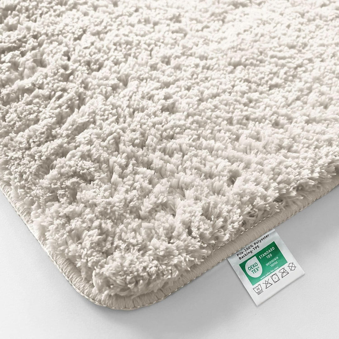 casa pura Badematte Hochflor Sky Soft - Weicher, Flauschiger Badezimmerteppich in Shaggy-Optik - Bad