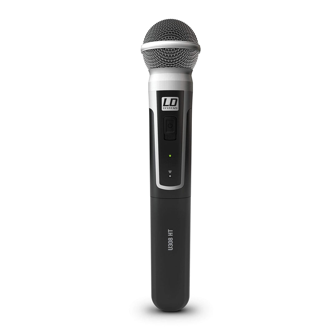 LD Systems U308 MD - Handmikrofon dynamisch - 823-832 MHz + 863-865 MHz 863 - 865 MHz+ 823 - 832 MHz