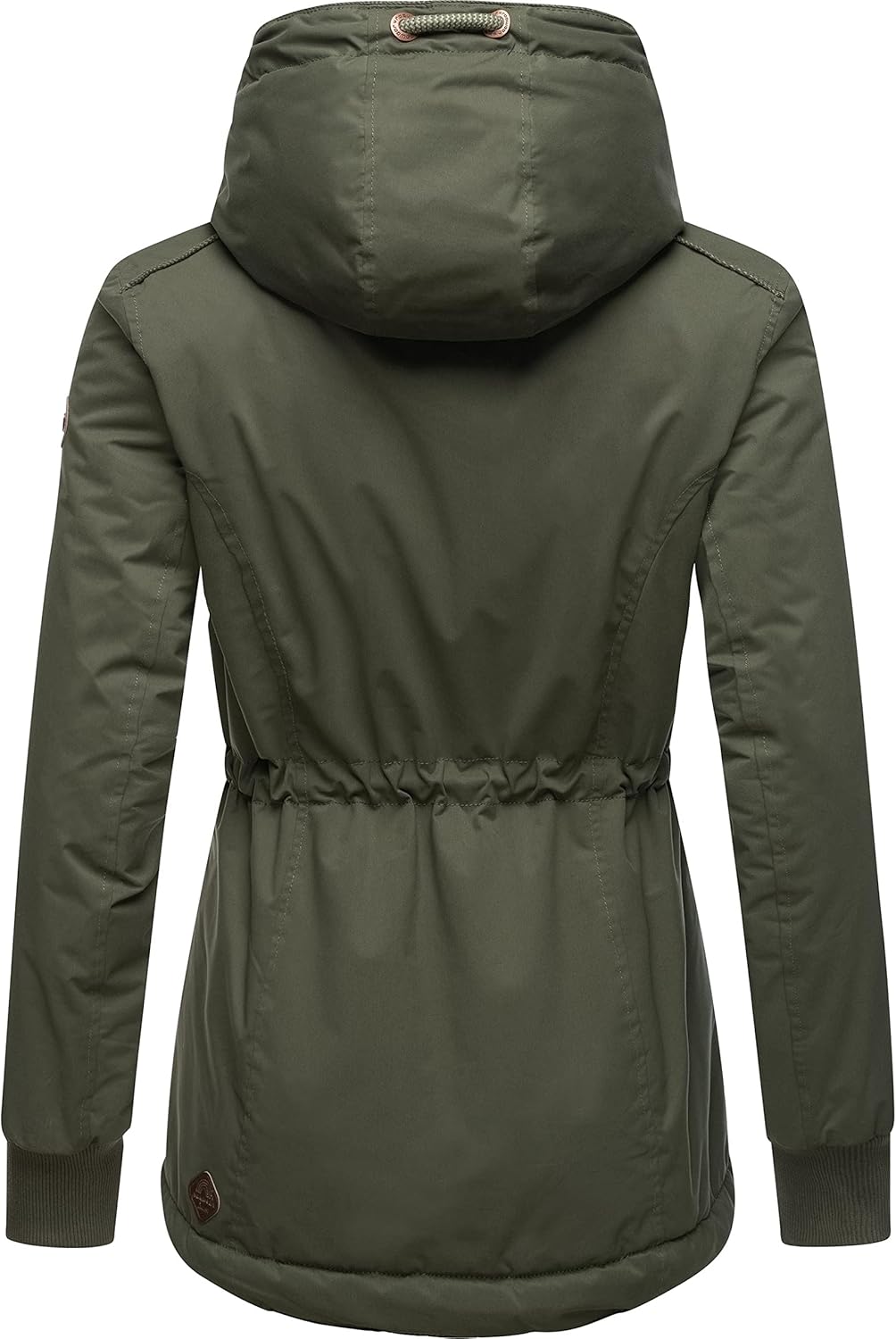 Ragwear Damen Winterjacke Outdoorjacke wasserdicht mit Kapuze YM-Danka XS-6XL XL Dark Olive22, XL Da