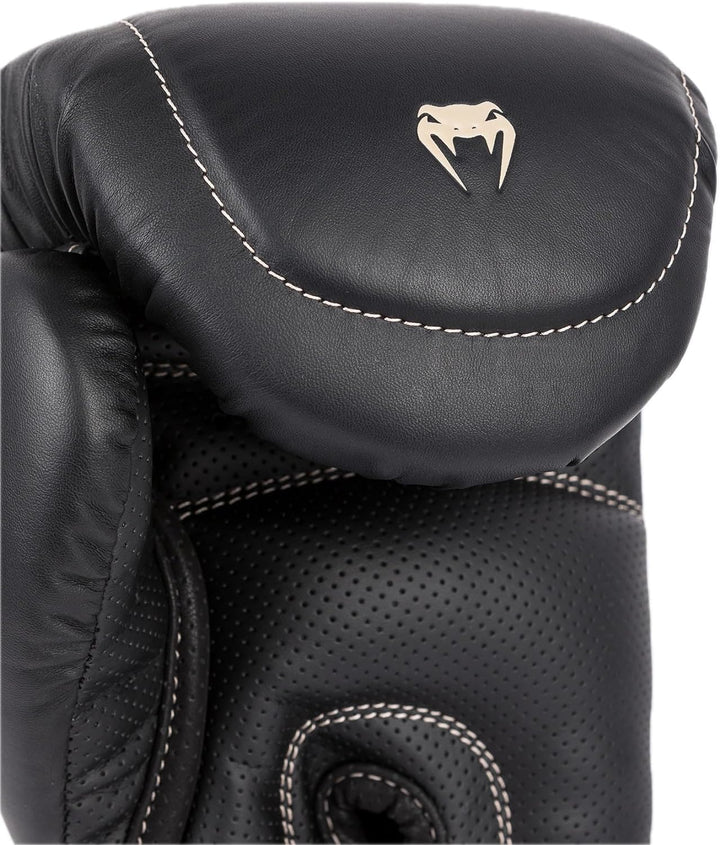 Venum Unisex-Adult Impact Evo Schienbeinschützer 10 Oz Schwarz, 10 Oz Schwarz