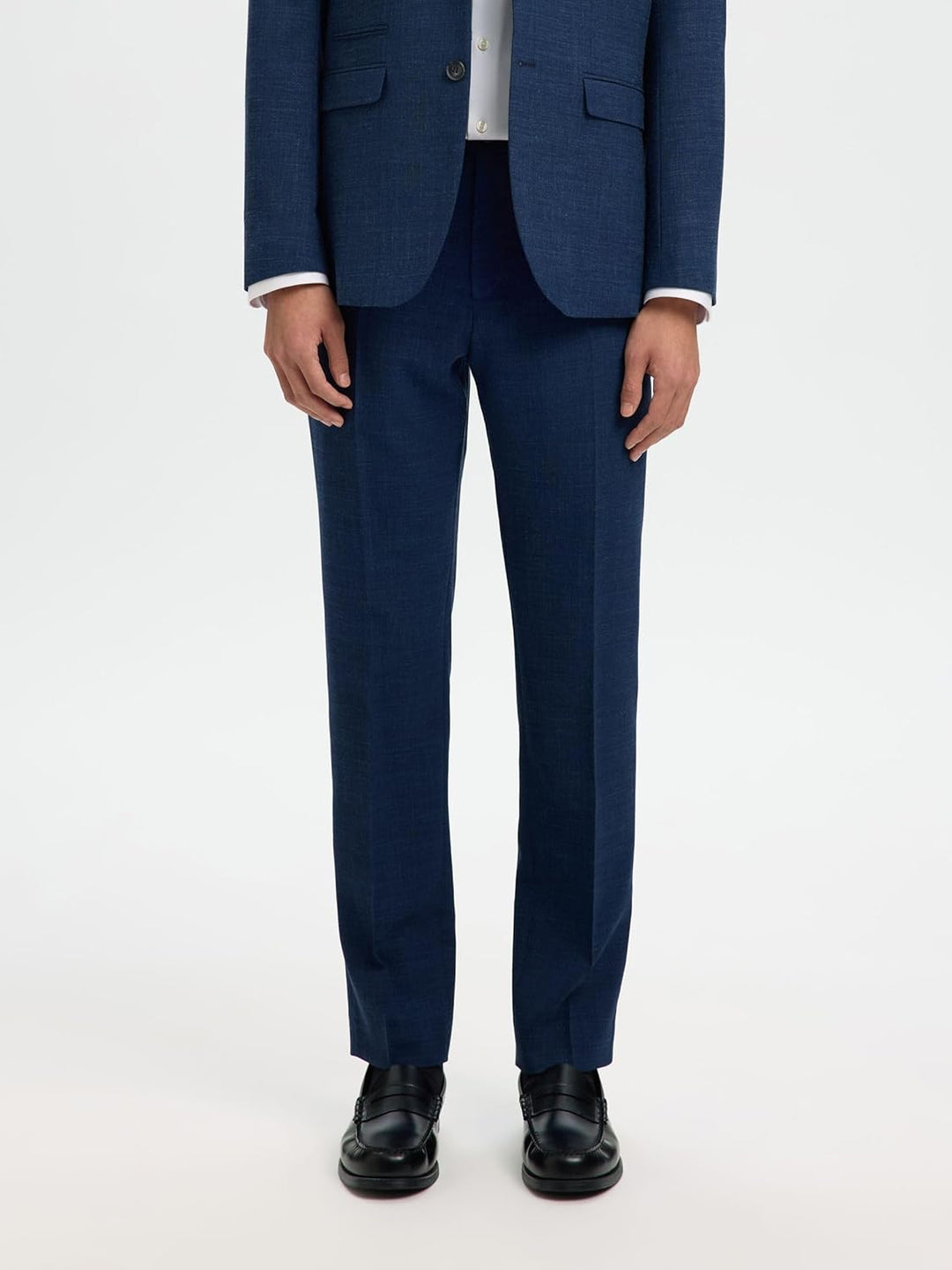 Selected Homme Male Anzughose Slim Fit 48 Dark Navy, 48 Dark Navy