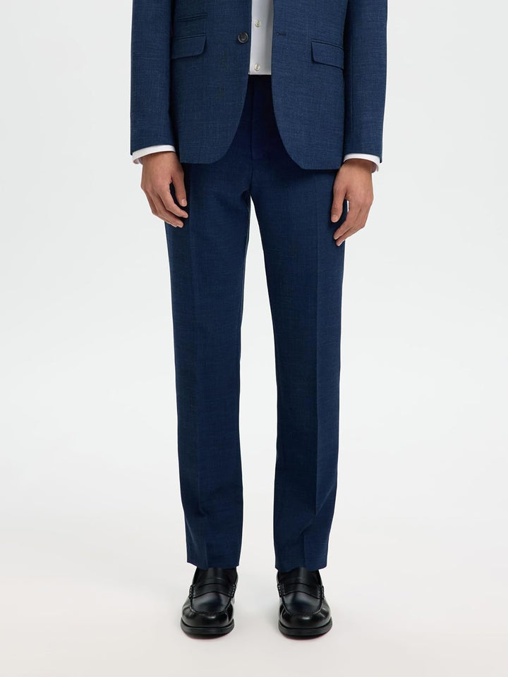 SELECTED HOMME Male Anzughose Slim Fit 44 Dark Navy, 44 Dark Navy