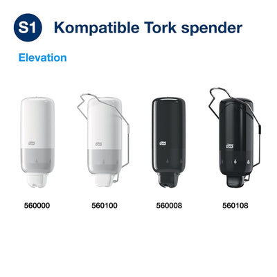 Tork 420701 extra milde Flüssigseife Premium für Tork S1 Seifenspendersysteme/Extra milde Handseife