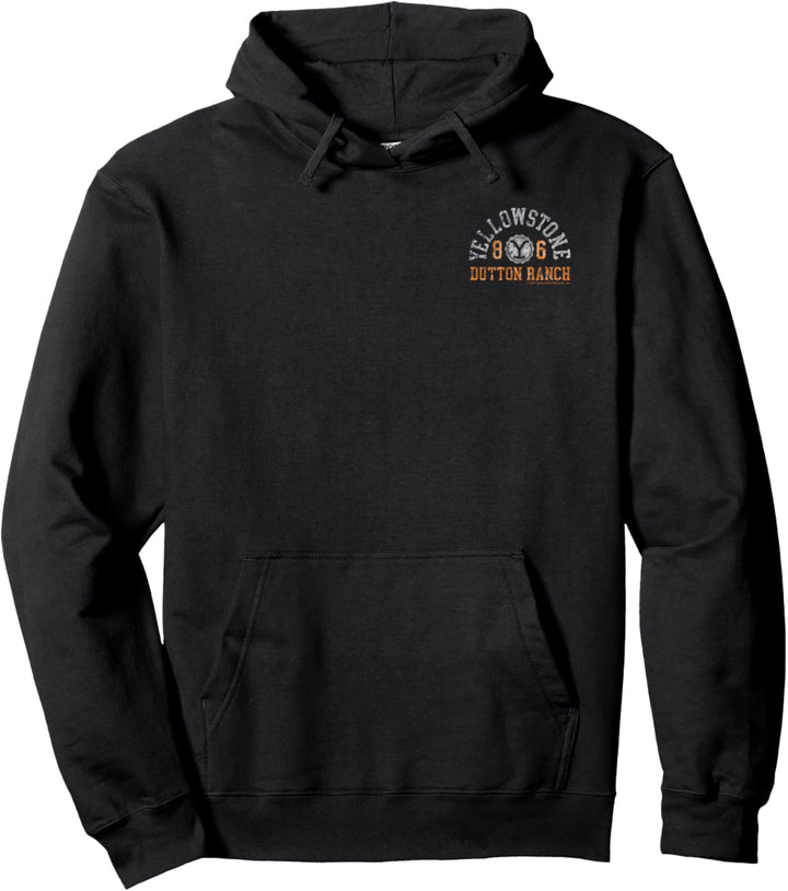 Yellowstone Dutton Ranch Protect The Family Front & Back Pullover Hoodie