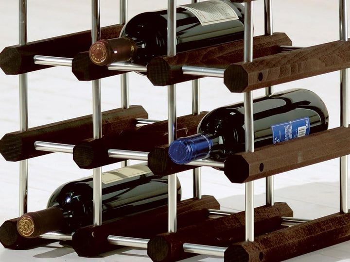 Foppapedretti 9900415615 Il Cantiniere Alluminio/Wenge Alluminio/Wengè, Alluminio/Wengè
