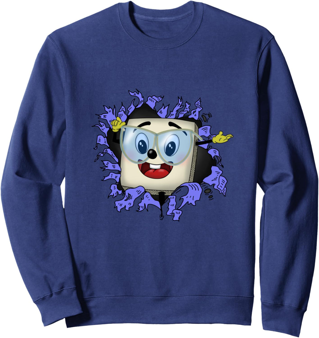 Gesicht der Pizza 2. Sweatshirt