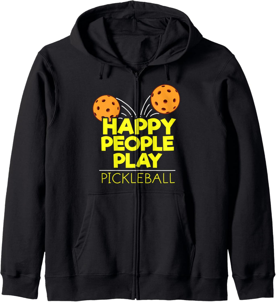 Pickleball Platz Paddel Geschenk Kapuzenjacke
