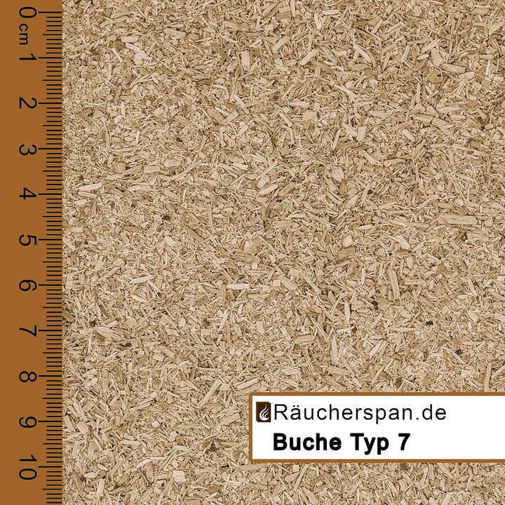 Räucherspäne Räuchermehl Buche Typ 7 mit Wacholder Spangrösse 1-3mm für Räucherofen Räucherbox Smoke