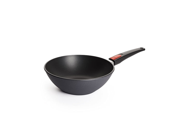Woll Diamond Lite Wok- und Rührpfanne, Ø 26 cm, 9 cm hoch, mit abnehmbaren Stiel - Geeignet für Cera