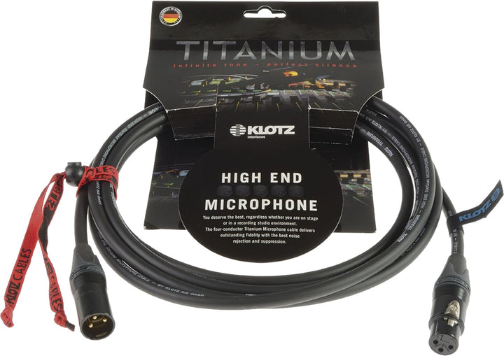 Klotz TI-M1000 Titan Mikrofonkabel 10m Neutrik