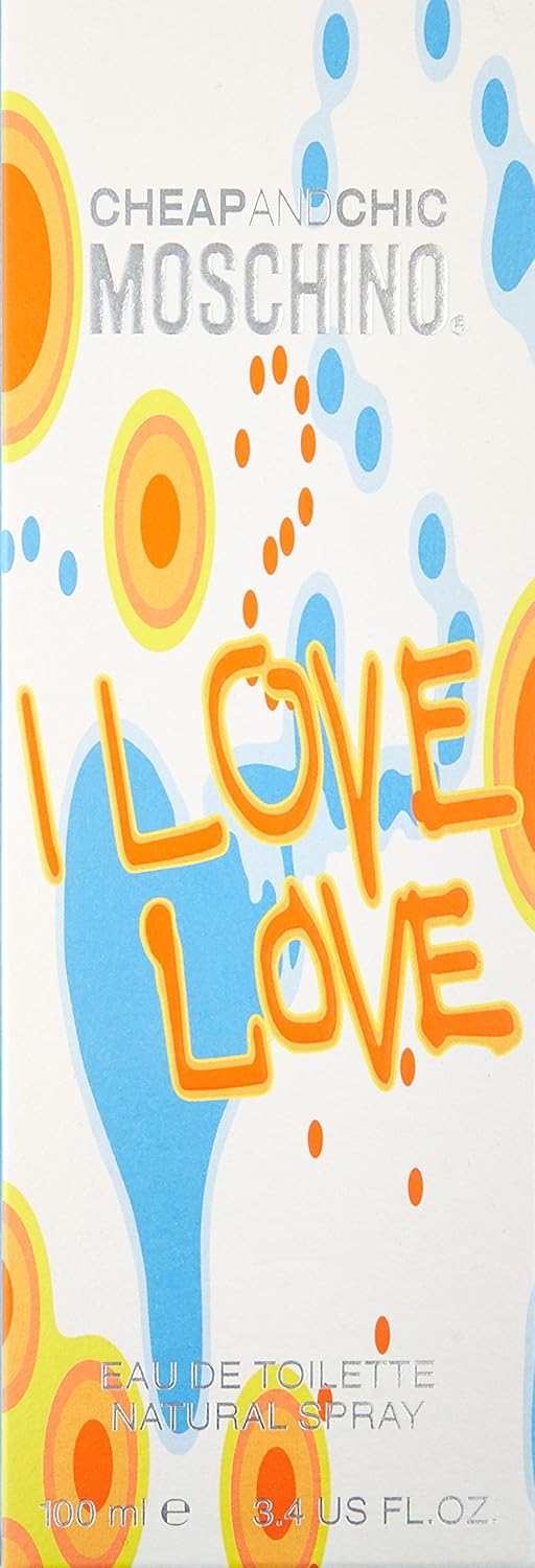 Moschino Cheap & Chic I Love Schminktischwasser, 100 ml 100 ml (1er Pack), 100 ml (1er Pack)