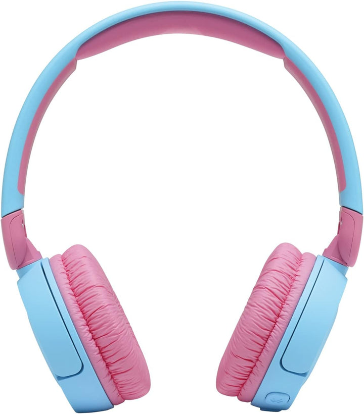 JBL Jr310 BT On-Ear-Kinderkopfhörer in Hellblau - Kabellose Bluetooth-Kopfhörer mit Headset und Fern
