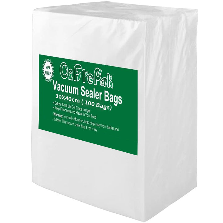 O2frepak 100 Beutel 30x40cm Vakuumier Beutel Vakuumbeutel für Lebensmittel,BPA-Frei Sous Vide Vakuum