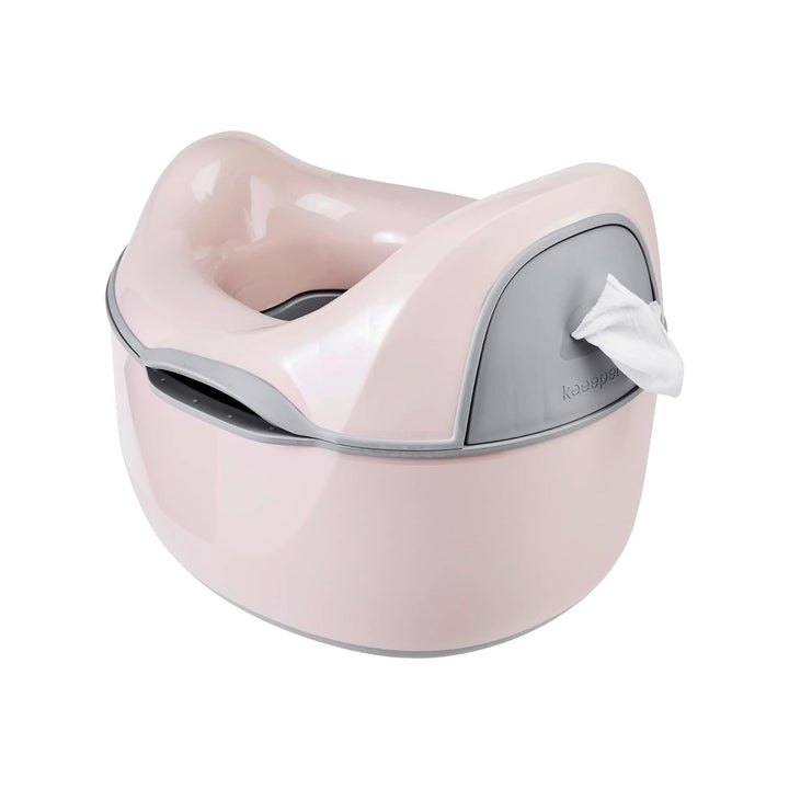 keeeper Babytopf deluxe 4in1, Töpfchen + Toilettensitz + Hocker + Feuchttuchspender, Ab ca. 18 Monat