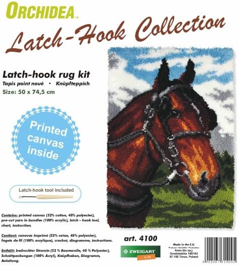 Verriegelungshakensatz: Teppich: Horse