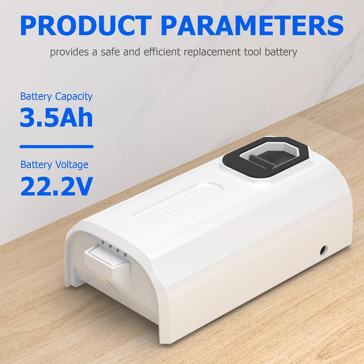 ASUNCELL 3500mAh Akku für Levoit LVAC-200 Staubsauger, Lithium Ersatzbatterie LSV-V201B Ersatzakku k
