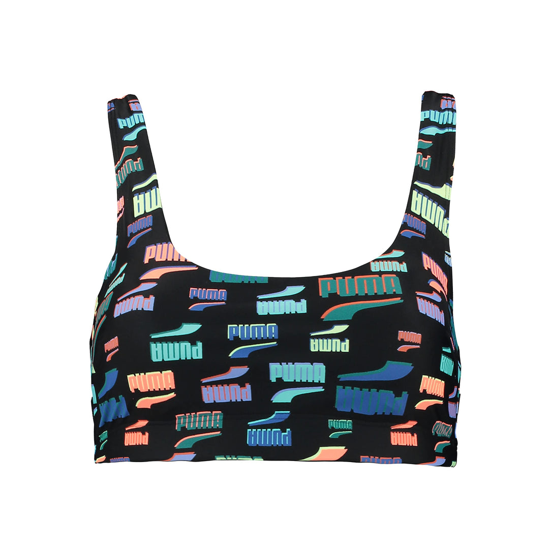 PUMA Damen Short TOP XS Black Combo, XS Black Combo