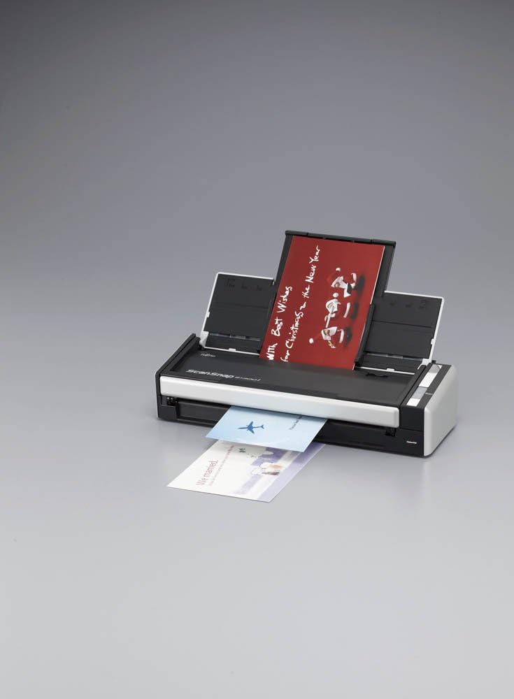 Fujitsu ScanSnap S1300i Dokumentenscanner (600 dpi, A4, USB 2.0) Schwarz/silber