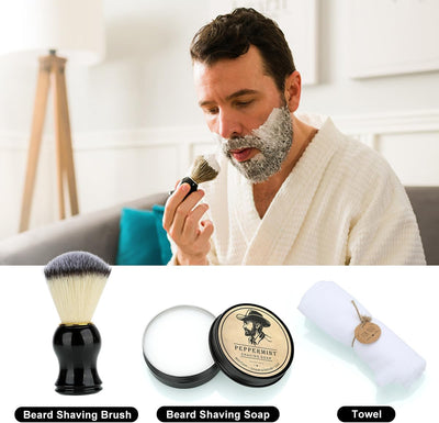 Geschenke für männer, Bartpflege Set für Männer, Bartwachstums Set Geschenke für Männer Papa, Beard