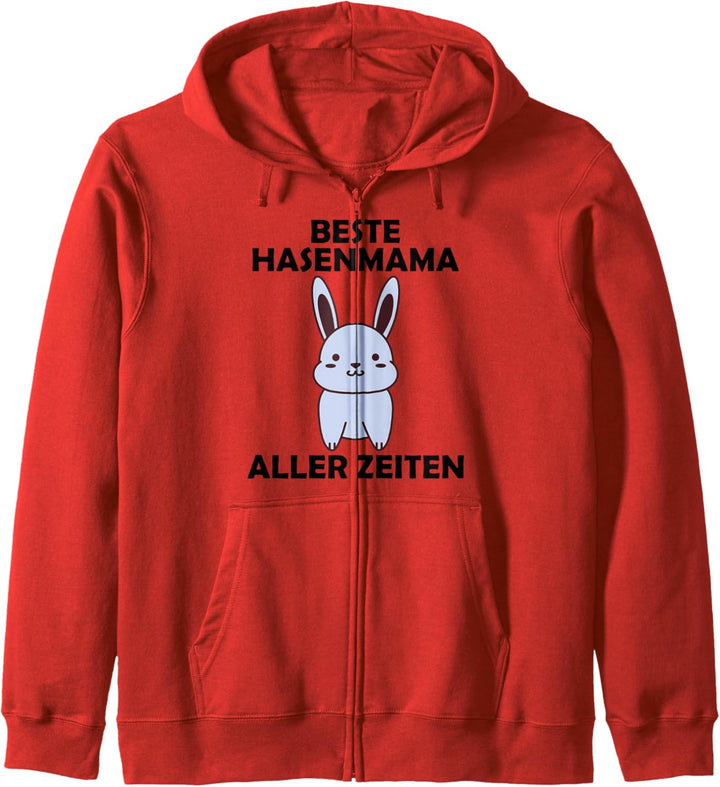 Beste Hasenmama aller Zeiten Kapuzenjacke