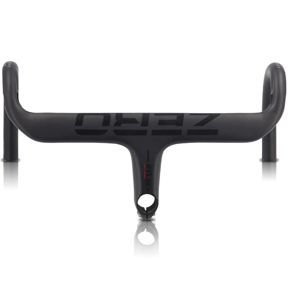 RXL SL Rennlenker Carbon 1-1/8" UD Matt Rennrad Vorbau 400x120mm Aero Lenker Schwarz ZERO-UD matt 40