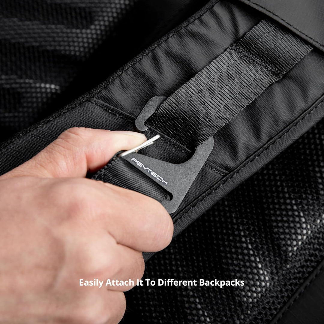 PGYTECH Rucksack-Kameragurt mit Schnellperlen, Schwarz