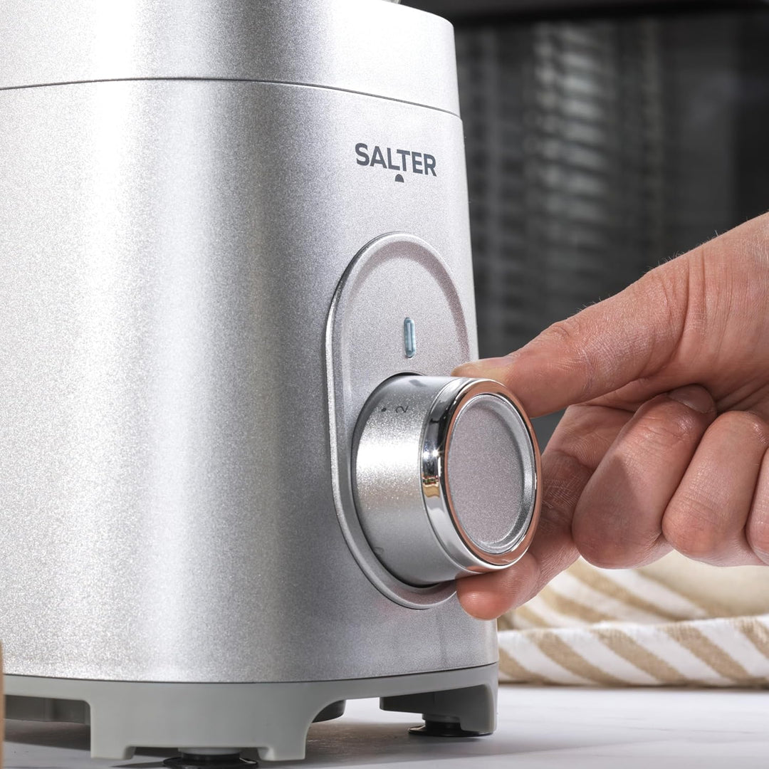 Salter Standmixer Glas 1,5L, Smoothie Maker & Mixer für Küche, Hochleistungsmixer mit Pulsfunktion,