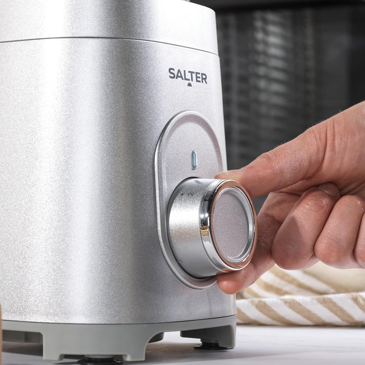 Salter Standmixer Glas 1,5L, Smoothie Maker & Mixer für Küche, Hochleistungsmixer mit Pulsfunktion,