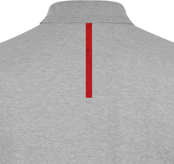 Audi Sport Herren Poloshirt Grau Melange (S) S Grau, S Grau