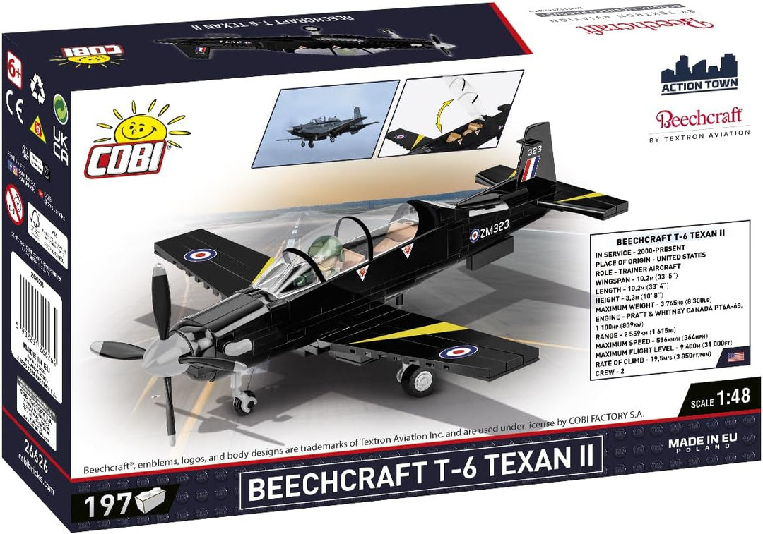 COBI Beechcraft T-6 Texan II Scale 1:48